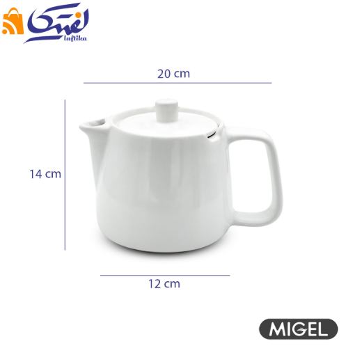 قوری چینی یدک چای ساز میگل