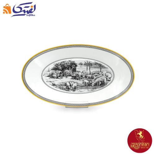 دیس کوچک ویلیج چینی زرین ایتالیا اف سایز 24