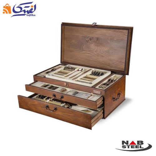 سرویس 124 پارچه ناب استیل