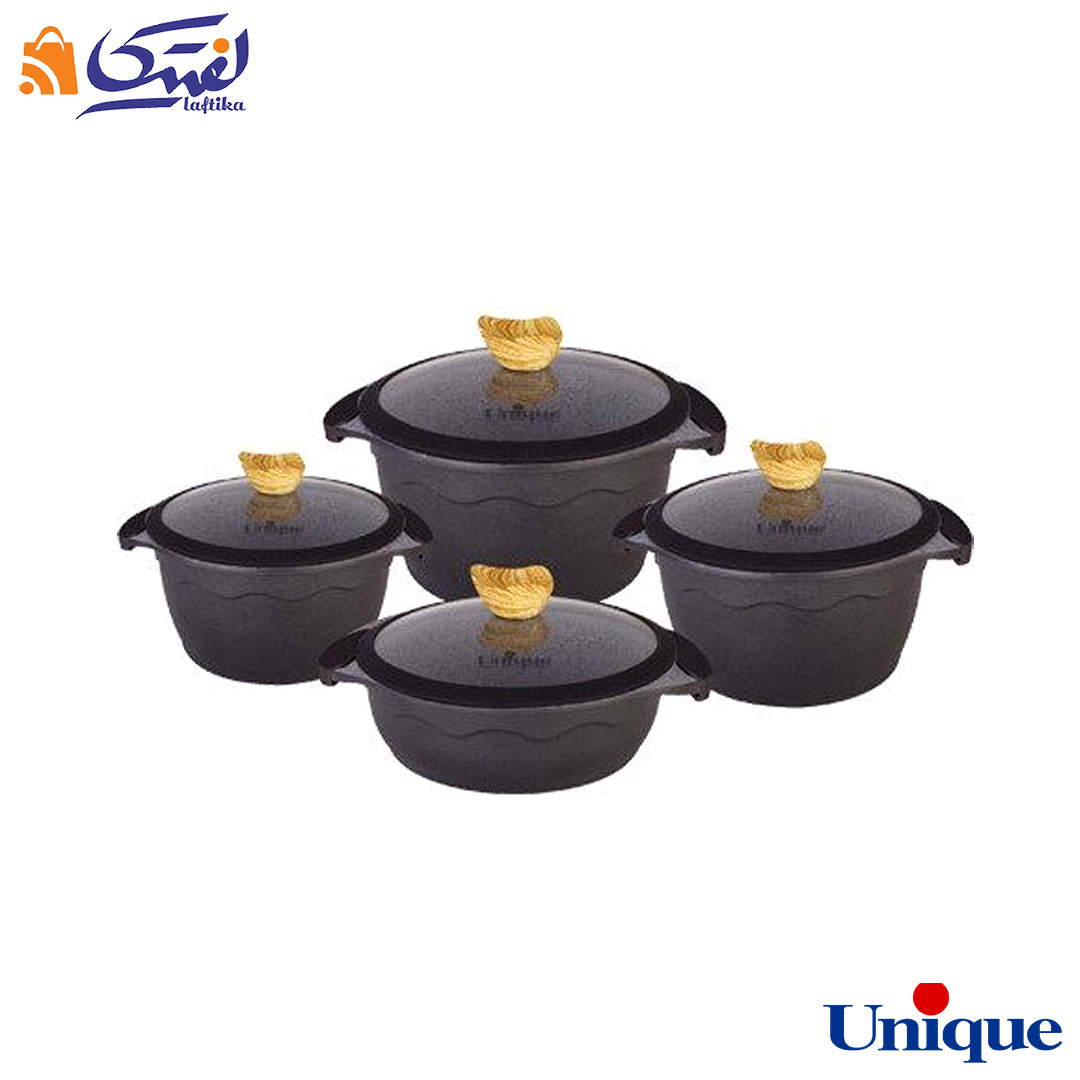 سرویس قابلمه 8 پارچه یونیک خارجی داخل سرامیک UN-8846
