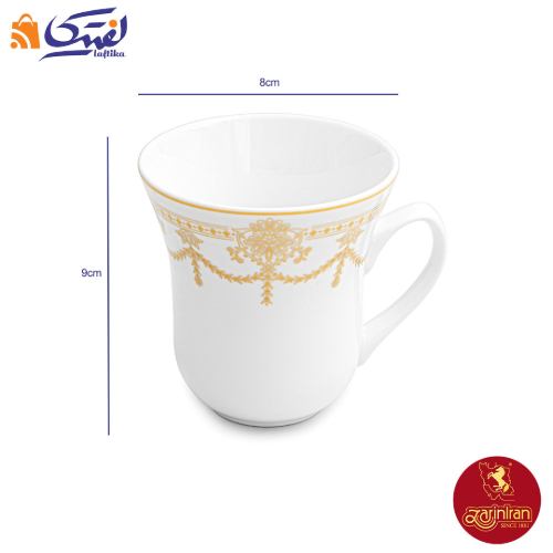 سرویس چای خوری چینی زرین 12 پارچه