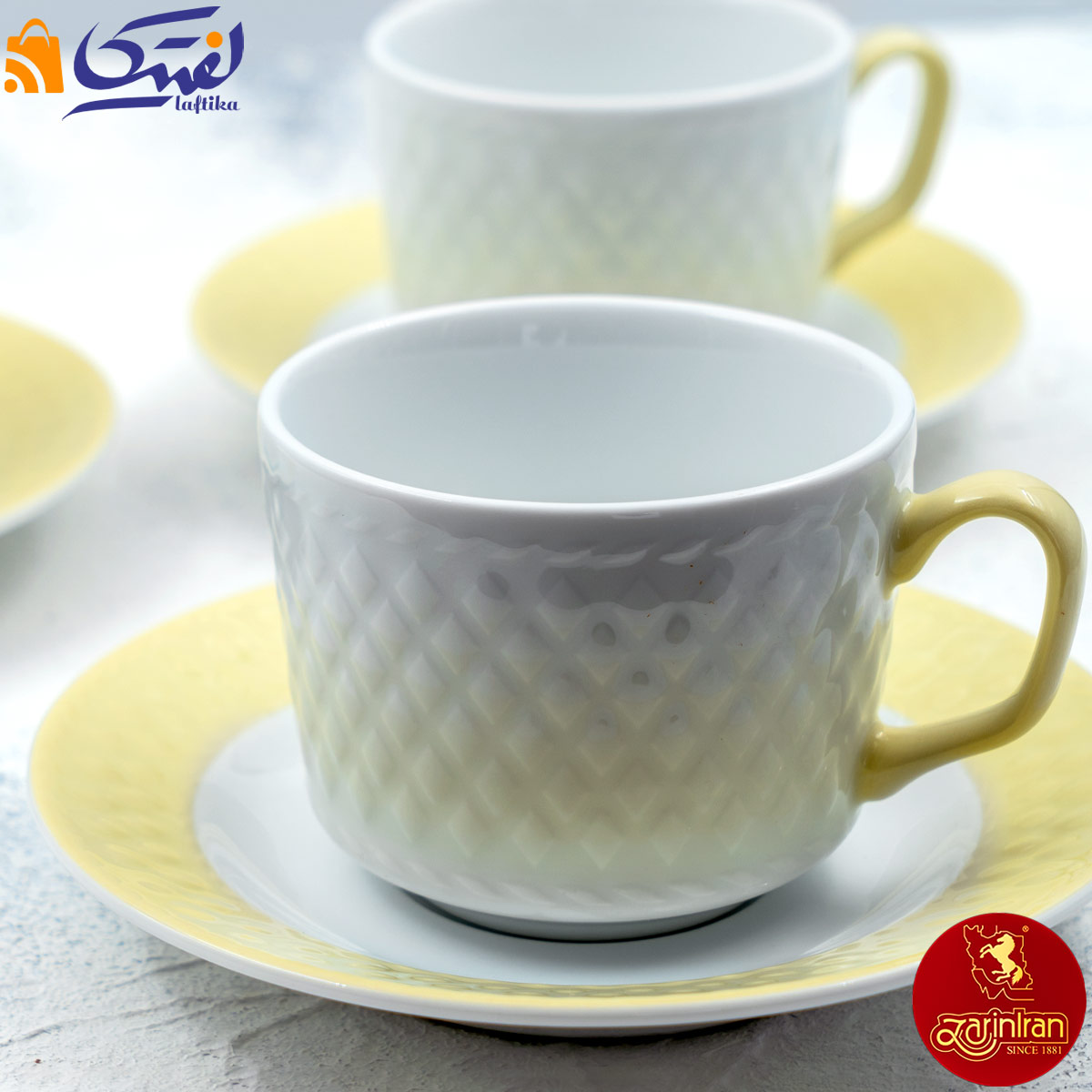 خرید قسطی سرویس چای خوری آداجیو رادیانس چینی زرین