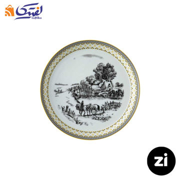 بشقاب پیش دستی ویلیج فرم اس سایز 18 چینی زرین