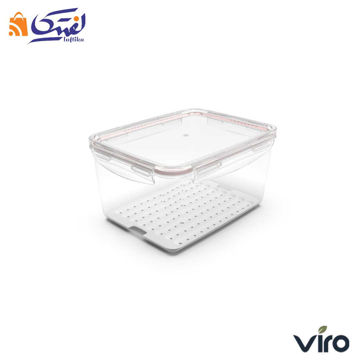 ظرف فریزری  مستطیل ویرو مدل ایزی لاک 3.6 لیتر