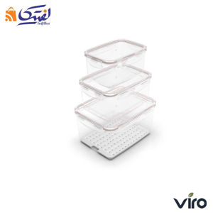 سرویس ظروف فریزری 6 پارچه ویرو ایزی لاک