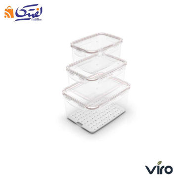 سرویس ظروف فریزری 6 پارچه ویرو ایزی لاک
