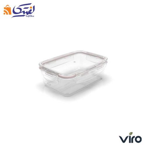 ظرف فریزری ایزی لاک مستطیل ویرو 900 میلی لیتر