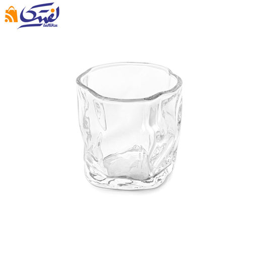 نیم لیوان شیشه ای دفرمه Doyalex کد 15-66245 - 6 عددی