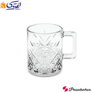 لیوان دسته دار تایملس پاشاباغچه 6 عددی 250 سی سی 55462
