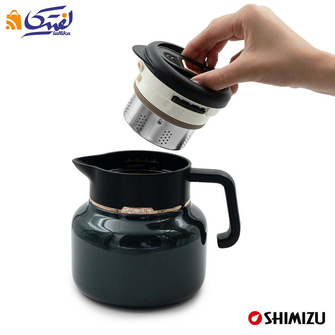 فلاسک شیمیزو درجه دار داخل استیل