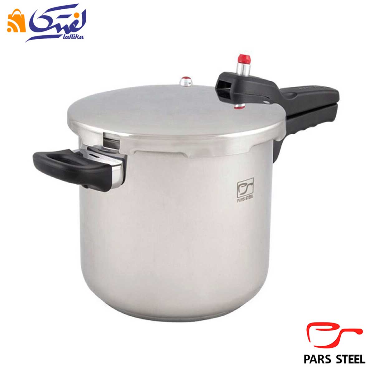 ديگ زودپز کف سه لایه پارس استیل ۷ ليتری