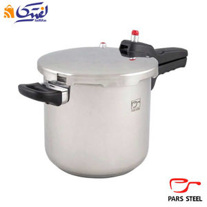 ديگ زودپز کف سه لایه پارس استیل ۷ ليتری