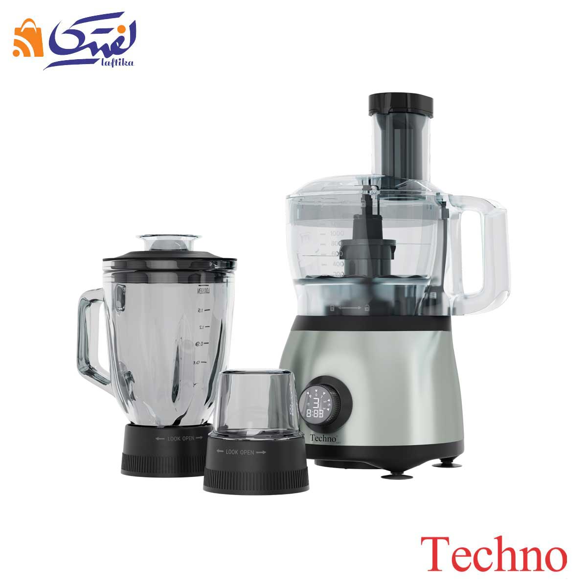 غذا ساز Te‑851 بدنه استیل ضدزنگ