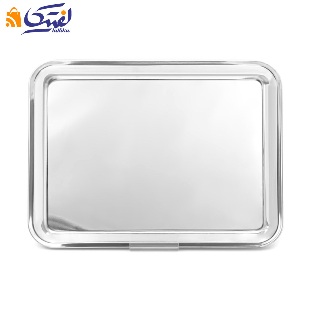 سینی استیل 201 هتلی سایز 46 مستطیل SQ-4632