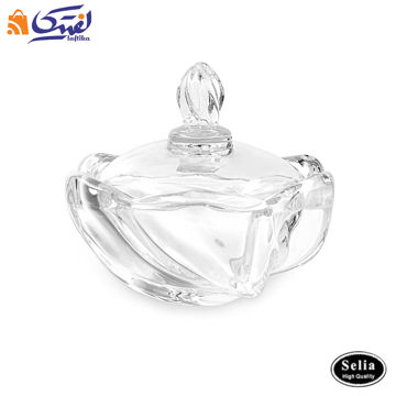 قندان شیشه ای بدون پایه سلیا Selia