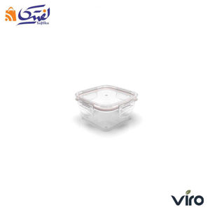ظرف فریزری مربع 320 سی سی ویرو مدل ایزی لاک