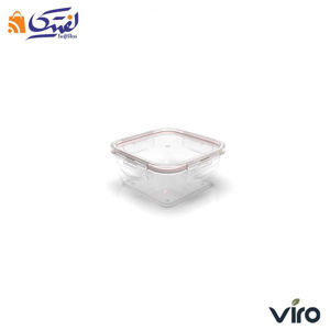 ظرف فریزری مربع 650 سی سی ویرو مدل ایزی لاک