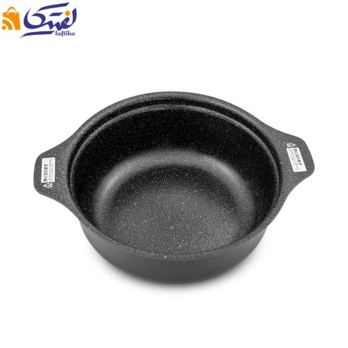 تابه گرانیتی 2 دسته درب دار  سارا
