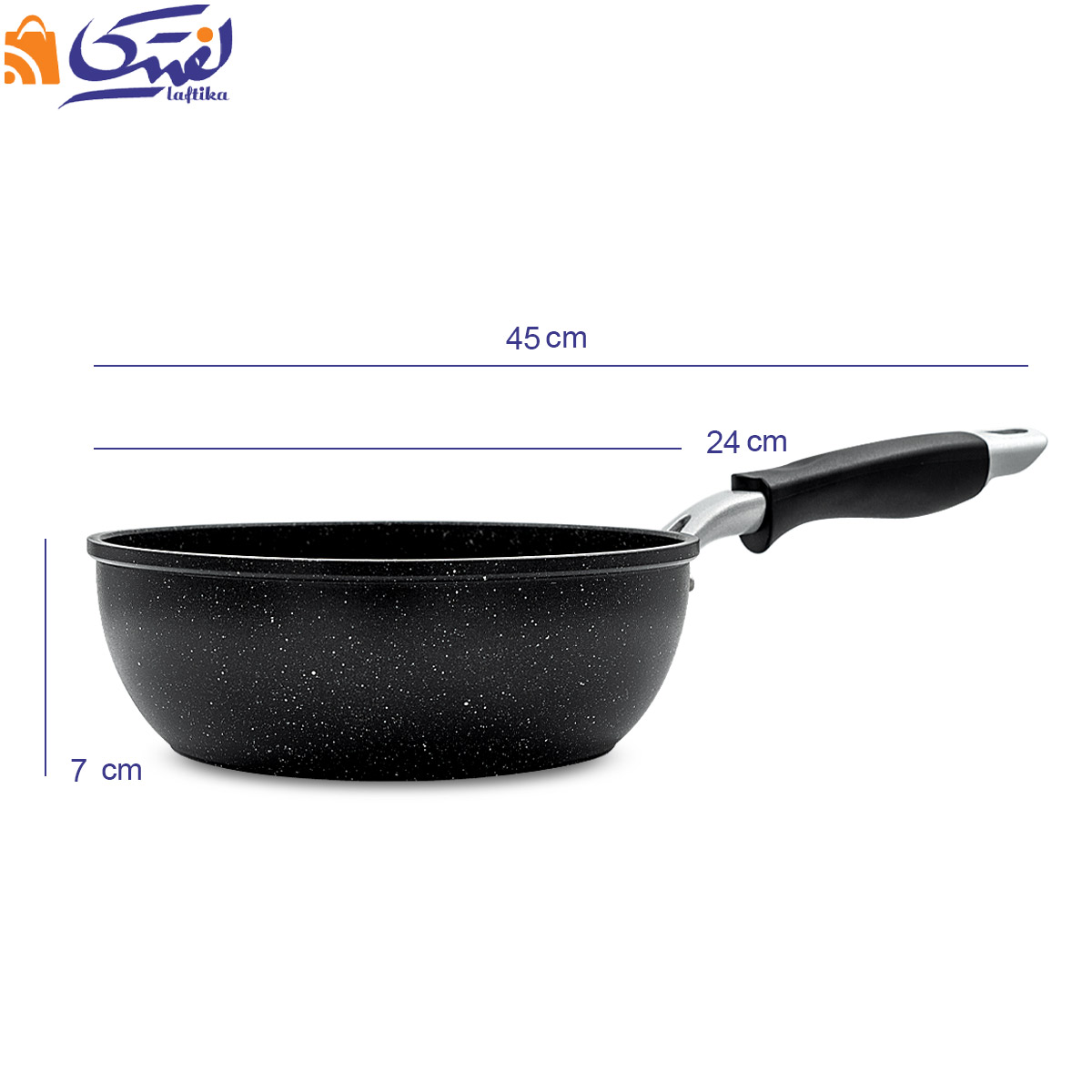 تابه وک گرانیتی سایز 24 سارا