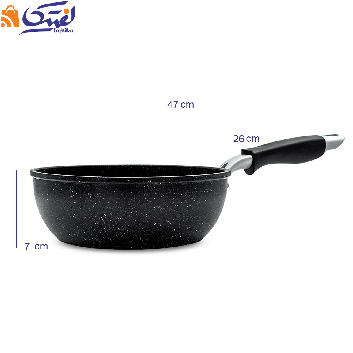 تابه وک گرانیتی سایز 26 سارا