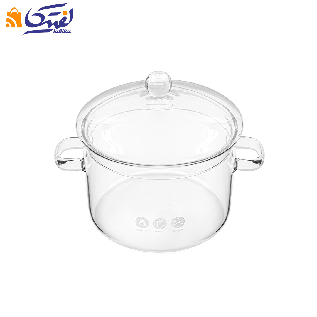 قابلمه پیرکس ساده 1900 میلی لیتر EH-1-8
