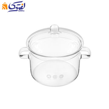 قابلمه پیرکس ساده 1900 میلی لیتر EH-1-8
