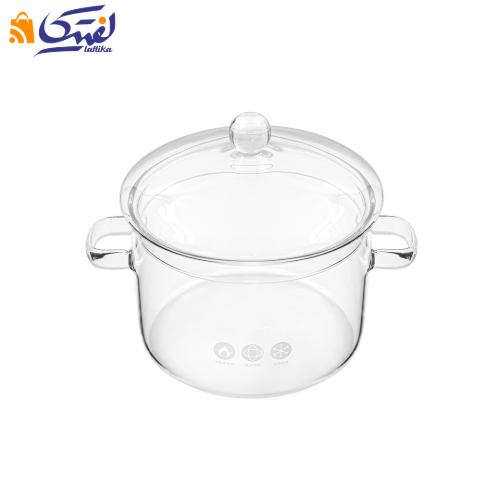 قابلمه پیرکس ساده 1900 میلی لیتر EH-1-8