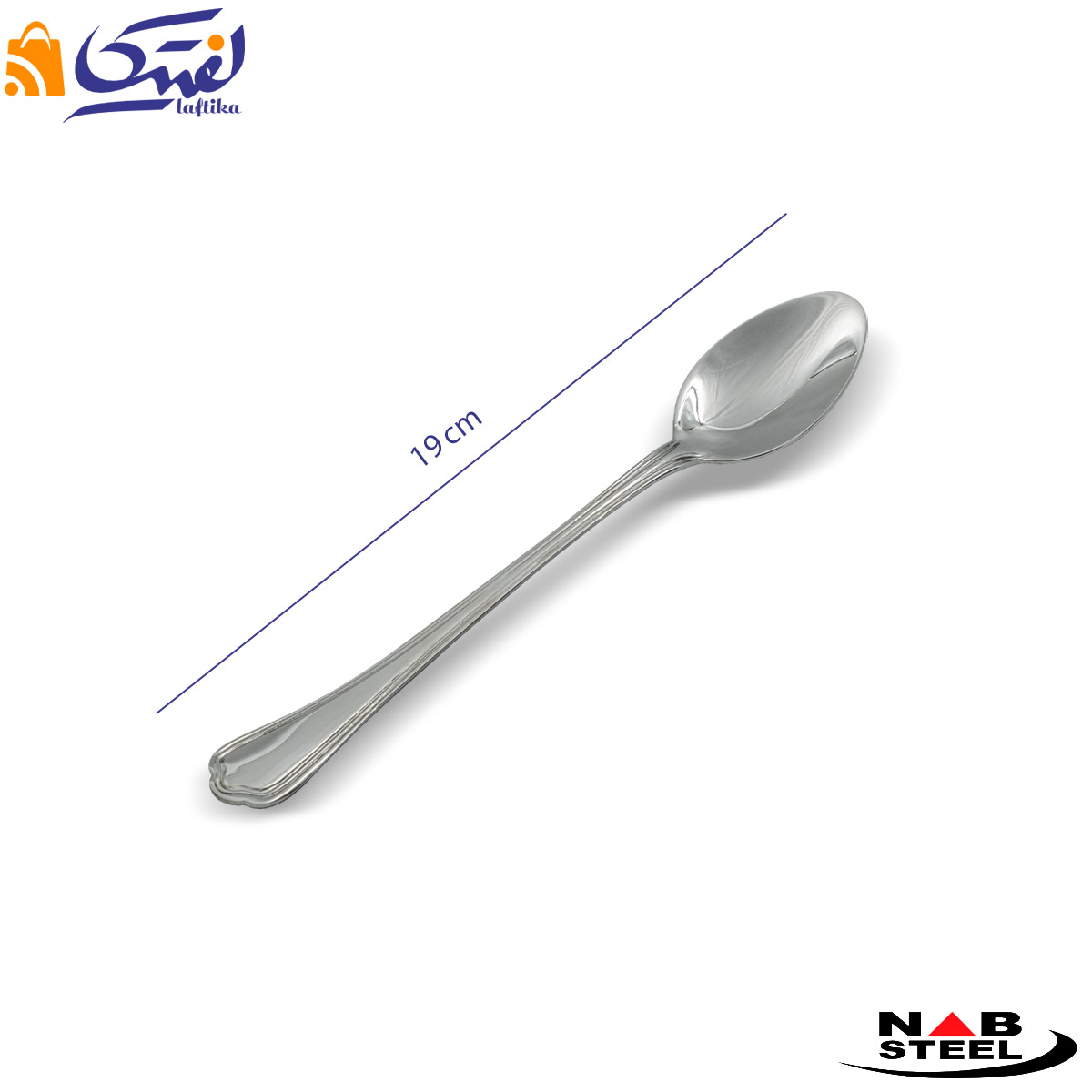 قاشق شربت خوری ناب استیل