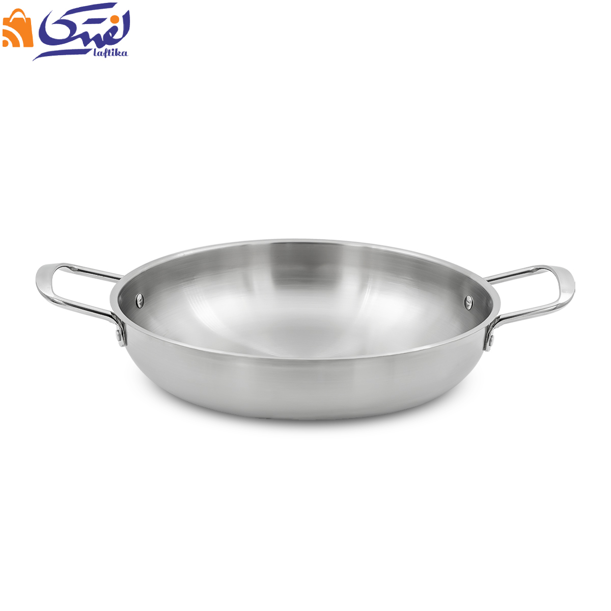 ماهیتابه استیل 201 گود دو دسته سایز 27 S-26P