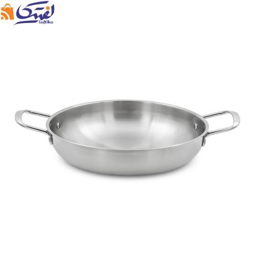 ماهیتابه استیل 201 گود دو دسته سایز 27 S-26P