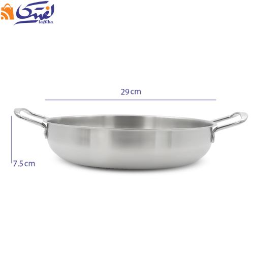 ماهیتابه استیل گود دو دسته سایز 29 S-28P