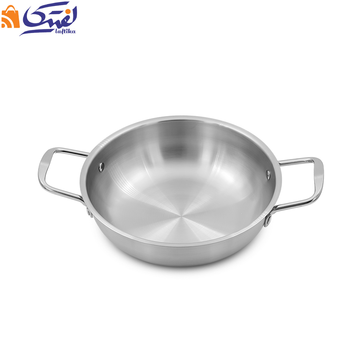 ماهیتابه استیل گود دو دسته