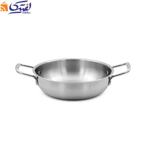 ماهیتابه استیل 201 گود دو دسته سایز 21 S-20P