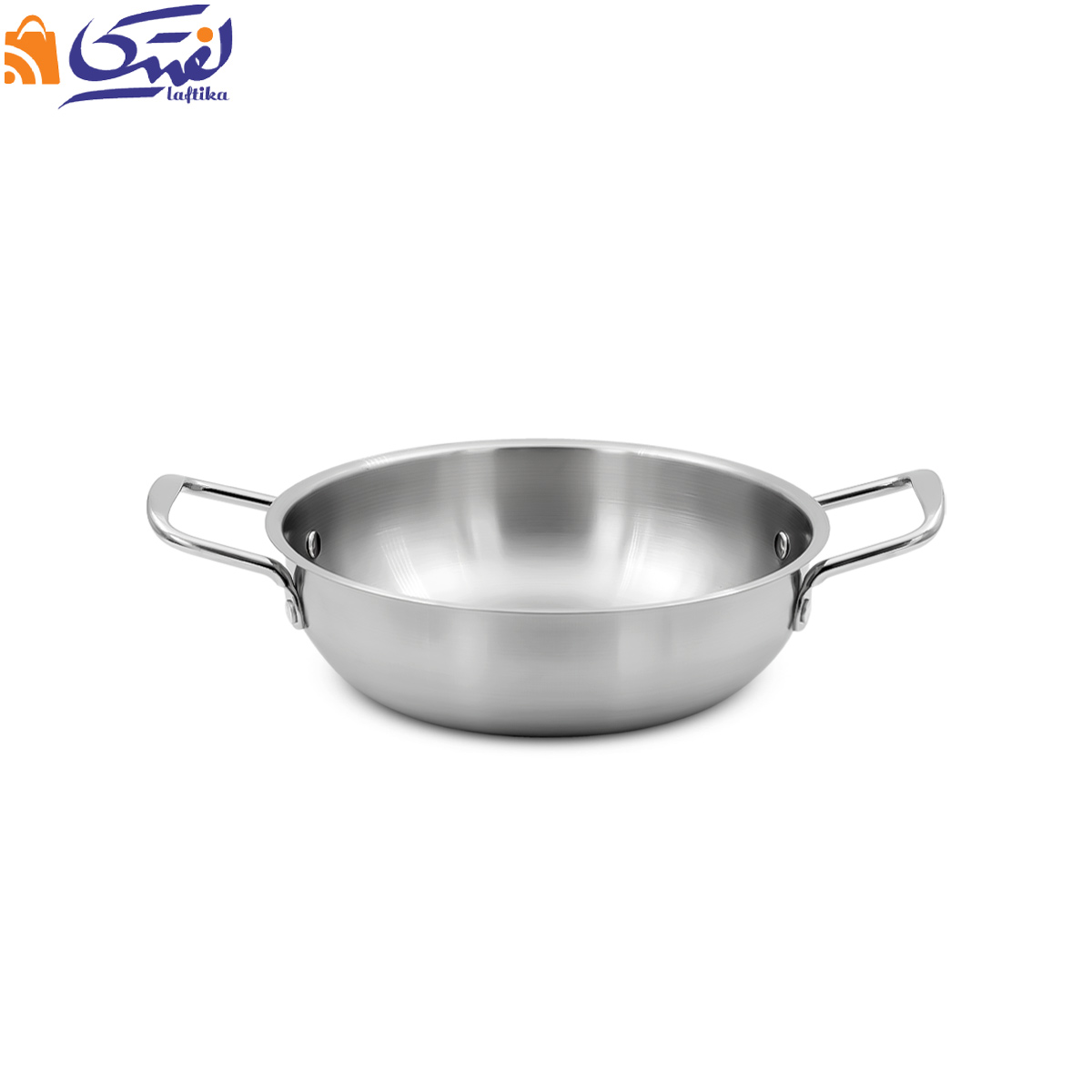 ماهیتابه استیل 201 گود دو دسته سایز 19 S-18P