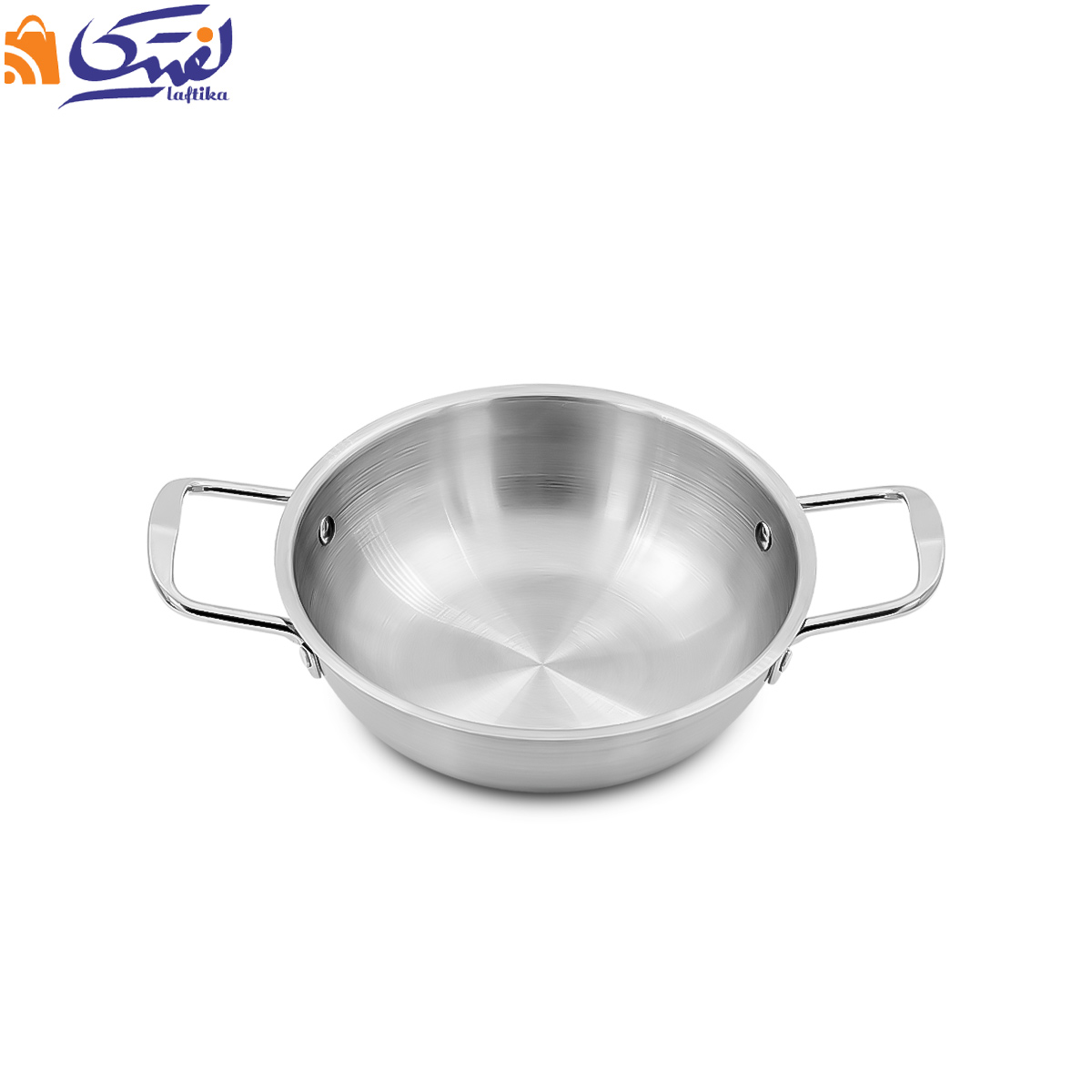 ماهیتابه استیل گود دو دسته