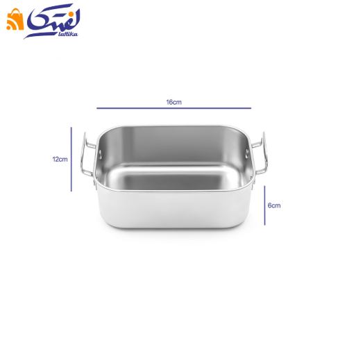 تابه سرو استیل دسته دار