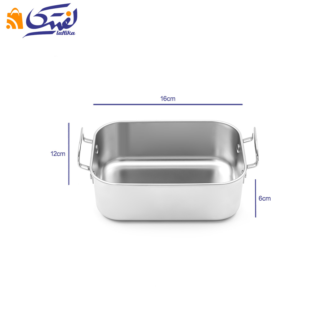 تابه سرو استیل دسته دار