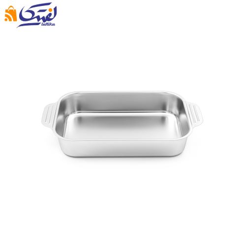 تابه استیل مخصوص فر و لازانیا سایز 33×19 داخل 27.5×17 کد B3319