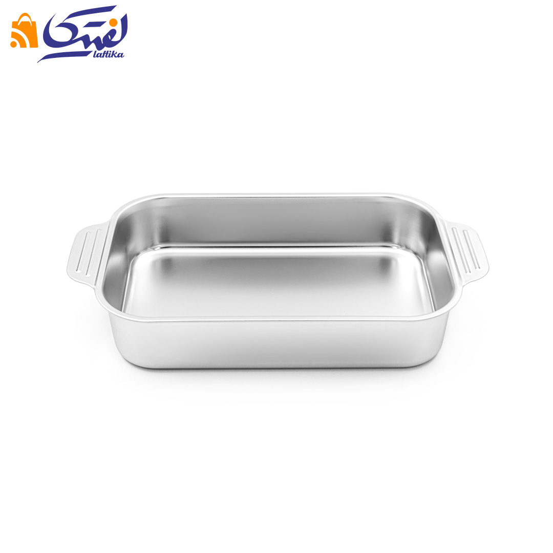تابه استیل مخصوص فر و لازانیا سایز 36×22 داخل 30.5×20 کد B3622