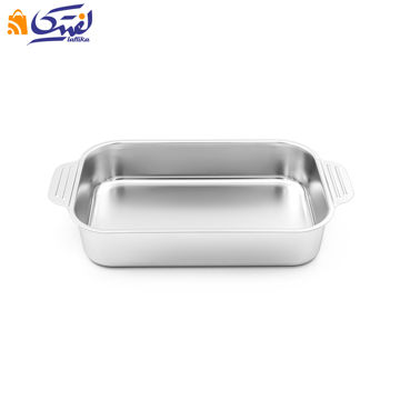 تابه استیل مخصوص فر و لازانیا سایز 36×22 داخل 30.5×20 کد B3622