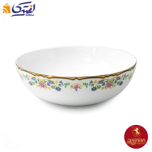 چینی زرین پیاله ایتالیا اف سایز 26 طرح گلستان