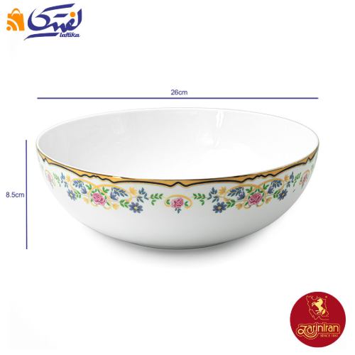 کاسه ایتالیا اف چینی زرین