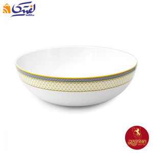 پیاله چینی زرین ایتالیا اف سایز 26 طرح ویلیج