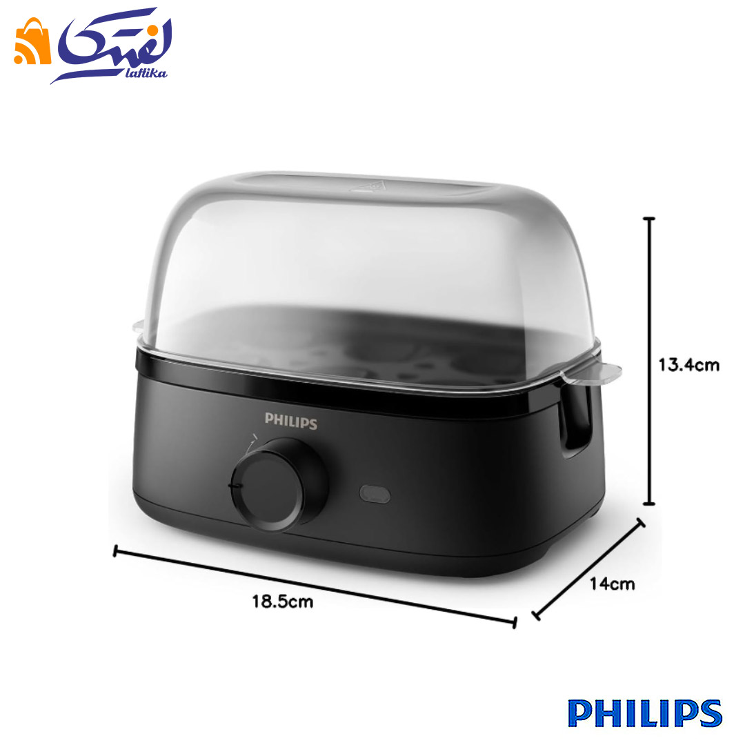 ابعاد تخم مرغ پز فیلیپس HD9137/91 Series 3000