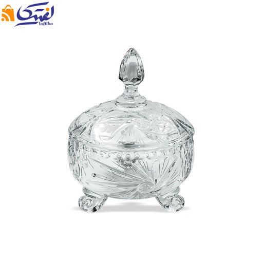 شکلات خوری بلور سه پایه پریما ab219