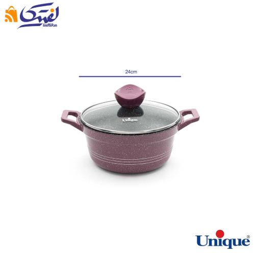 سرویس قابلمه گرانیتی یونیک بادمجانی