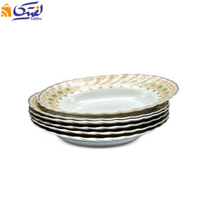 بشقاب گود سایز 22 پارس اپال طرح آنیتا - کد 225