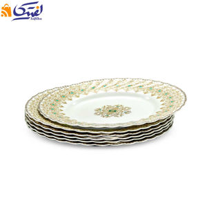 بشقاب تخت سایز 25 پارس اپال طرح آنیتا - کد 250