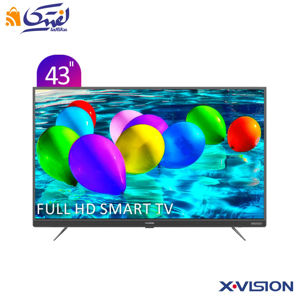 تلویزیون هوشمند ایکس ویژن مدل 43XT775 سایز 43 اینچ
