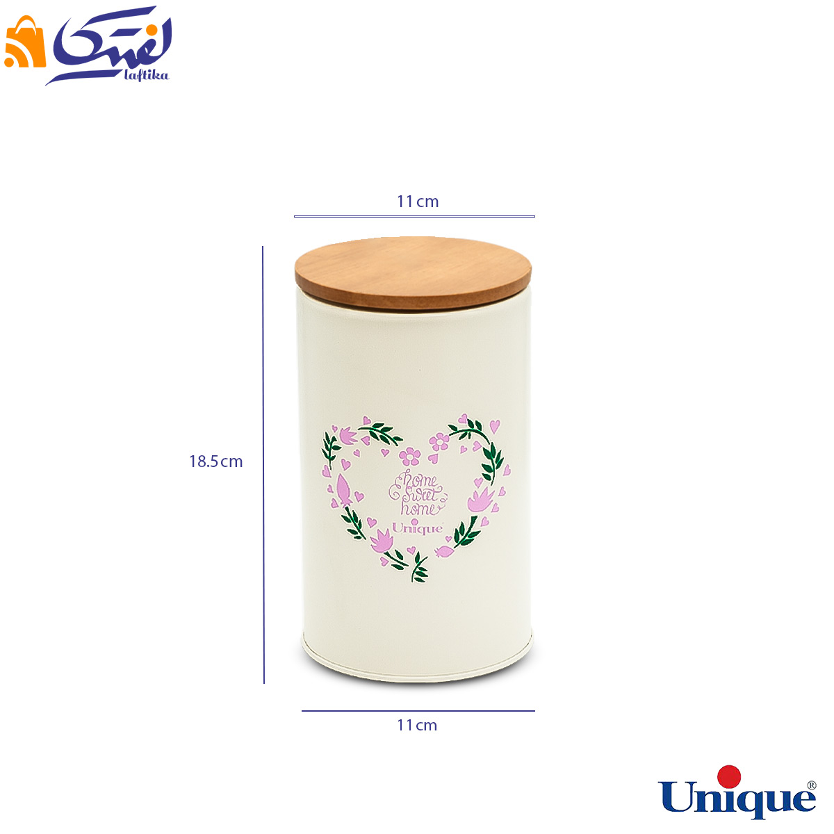 ست آشپزخانه یونیک 12 پارچه درب بامبو UN-8045